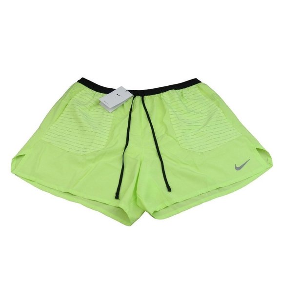 Nike Flex Stride Run Division Running Shorts Mens Size XXL Volt NEW - Picture 1 of 11